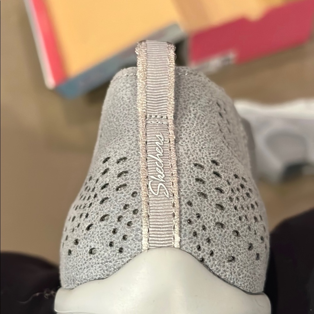 Gray Slip-On Ankle Boots - Picture 5 of 5